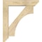 Ekena Millwork Westlake Slat Rough Sawn Bracket w/ Offset Brace, Douglas Fir, 6"W x 26"D x 30"H BKT0604X26X30WTL06RDF - alternate 3